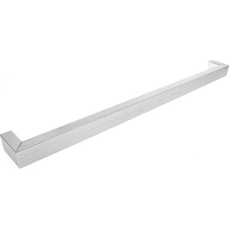 Door Handle Inox for Hotpoint Cookers and Ovens (1/2)