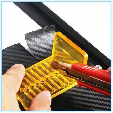 Raclette De Precisio - Outil De Mesure A 90 Degres - Pour Application Film Vinyle Automobile - 58x35 Cm (1/5)