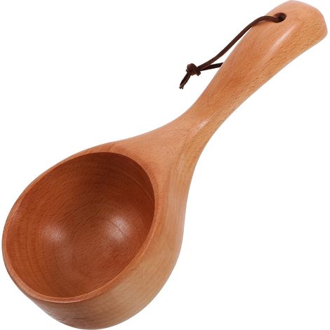 Holzkelle Wasserschöpfer aus Ergonomischem Buchenholz mit