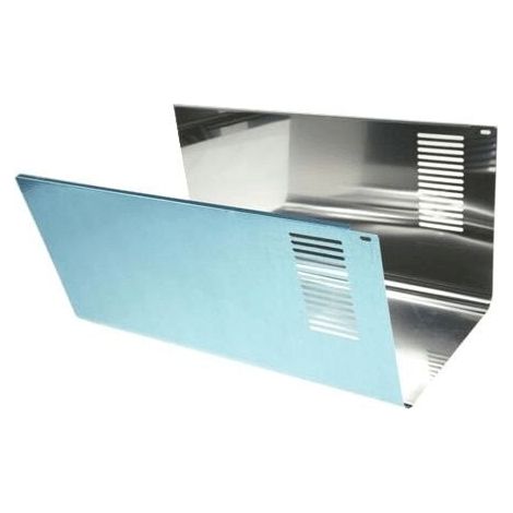 Cache couverture réglable de cheminée pour hotte – Largeur 340 mm – Longueur 500 mm – Compatible CANDY – 49036642