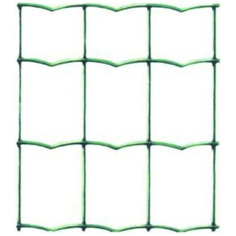 RETE ELETTROSALDATA PLASTIFICATA ONDULATA cm 100h X 25 MT  .FER 58803