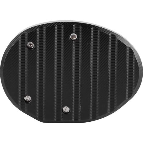 Modifizierter Seitenständer, seitlicher Gepäckträger, Sitzverlängerung, Fußrasten, Seitenstütze, verbreiterter Sitz, breite Fußrasten, kompatibel mit der SYM MAX TL500 19-20, Farbe: Titan (1/5)