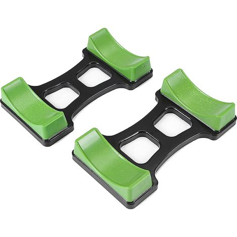 Lot de 2 supports d'haltères de gym, petits racks pour ranger les poids à la maison, équipement de musculation et fitness (1/5)