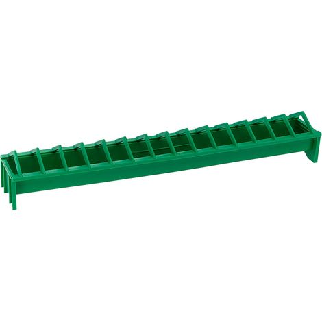 Ferplast FEEDER BATTERY Mangiatoia per galline e pulcini allevati in batteria.. Variante SMALL - Misure: 50 x 8 x h 8 cm - 1 L - (1/2)