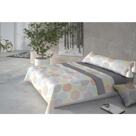 Pierre Cardin CORALINA DORIS Jeu de draps gris 2 personnes