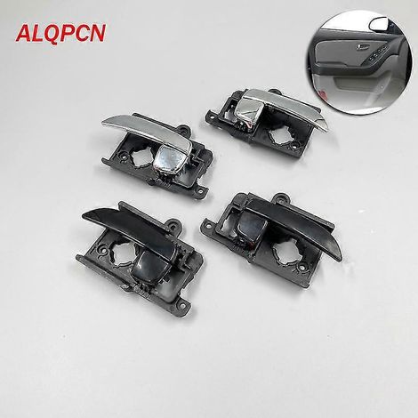 Poignée intérieure de porte chromée ou noire pour Hyundai Elantra HD 2007-2010 - Poignées de porte intérieures - Noire gauche (1/4)