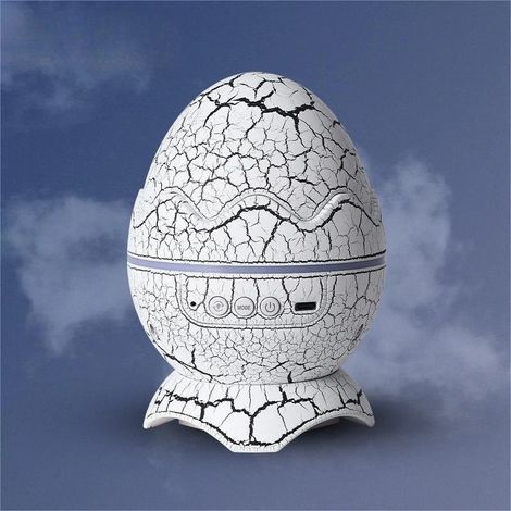 Projecteur d'étoiles LED, projecteur galaxie œuf de dinosaure avec haut-parleur Bluetooth, veilleuse avec bruit blanc et minuterie avec télécommande, (B)(B) (1/5)