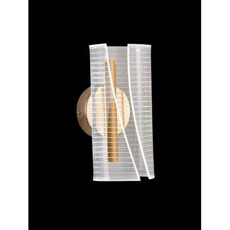 Applique Led Moderno Lampada Da Parete 6 W Luce Bianca Calda Naturale 3 Cct (1/4)