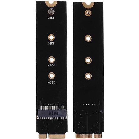 Adapterkarte zum Umrüsten von M.2 NVMe SSDs für MacBook Air A1466 A1465 (1/5)