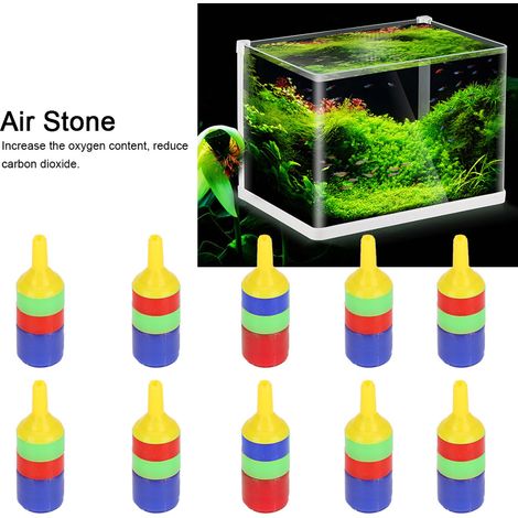 Pierre à Bulles pour Aquarium 10 Pièces - Augmentation d'Oxygène - Couleurs Aléatoires -AUTRES (1/5)