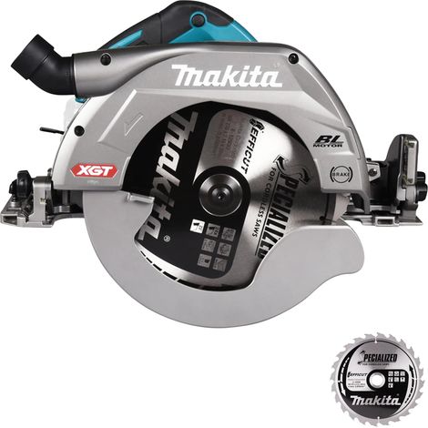 Makita – Scie circulaire sans fil 40V 270 mm – Moteur sans balais – Vitesse 3500 tr/min – Technologie XPT pour protection contre l'humidité (1/10)