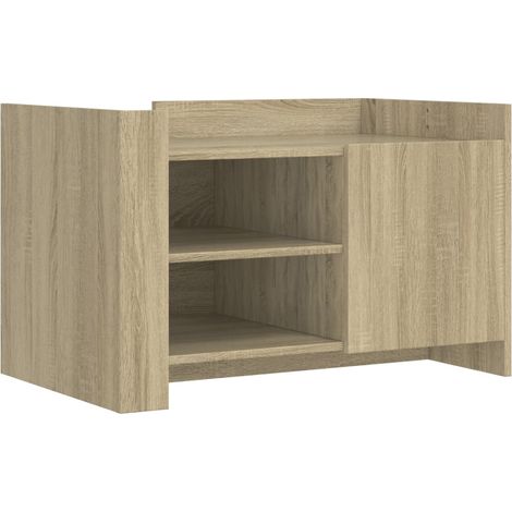 Maison Exclusive - Couchtisch Sonoma-Eiche 80x50x50 cm Holzwerkst