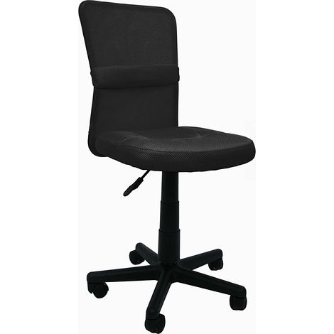 Silla de estudio infantil/juvenil Modelo Alba color negro (1/5)