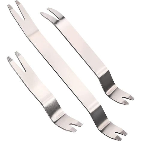 Lot de 3 leviers de démontage de panneaux audio pour voiture et tableau de bord (1/4)