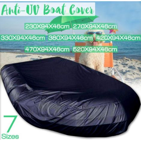 Wasserdichte und staubdichte Schutzhülle für Schlauchboote, UV-beständige Abdeckung für Schlauchboote, schützt vor Witterungseinflüssen und Schmutz, passende Größen, ideal für den Außeneinsatz. (1/5)