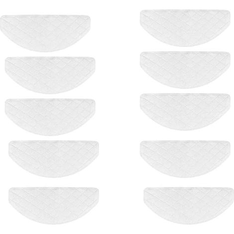 Lot de 10 lingettes nettoyantes jetables pour robot aspirateur Ecovacs Deebot OZMO T8 AIVI (1/2)