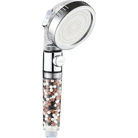 Pommeau de douche haute pression avec filtre ionique SPA 3 modes - Qualité supérieure pour salle de bain (1/5)