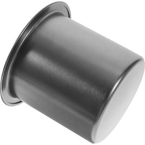 Insert porte-gobelet pour canapé en acier inoxydable noir, insert universel 4 pièces pour canapé à usage domestique. (1/5)