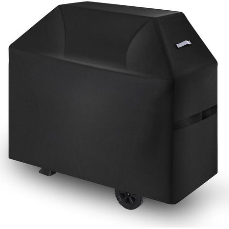 Protection barbecue extérieur avec bâche 600D imperméable, sangles auto-agrippantes et design coupe-vent (1/5)