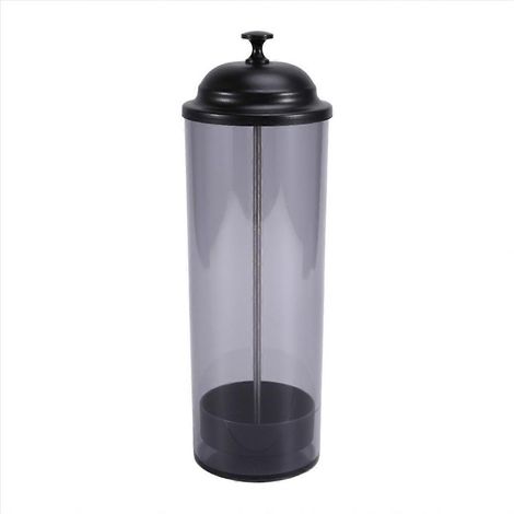 Porte-pailles, distributeur de pailles, récipient à pailles avec couvercle pour comptoir, rangement de pailles pour la cuisine, le bar et les fêtes (1/5)