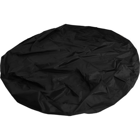 Couverture de piscine extérieure noire, pliable, anti-poussière et isolante, pour l'hiver. (1/5)