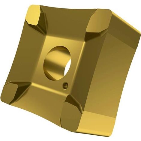 Scarfing-Schneideinsatz ISO SNMX 15-R60:6640 Radius 60mm MT-CVD beschicht. Gold (1/2)