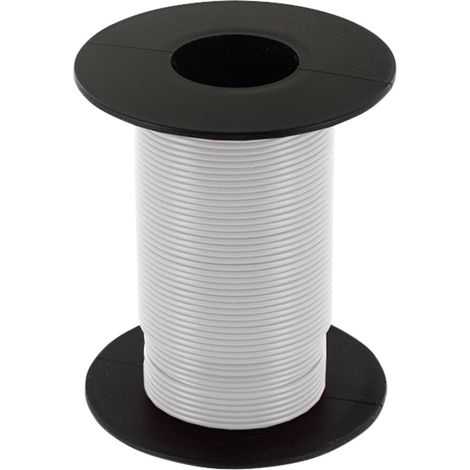 econ connect KL025WS25 Litze 1 x 0.25 mm² Weiß 25 m