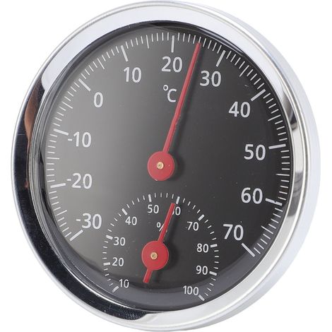 Thermomètre-hygromètre mécanique pour voiture, sans pile, haute précision, pour une utilisation intérieure. (1/5)