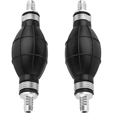 Poire Damorcage Carburant Pompe 8mm, 2 pièces Poire Damorcage Carburant Pompe bateaux pour carburants, automobile, jardin, véhicule de karting (1/5)