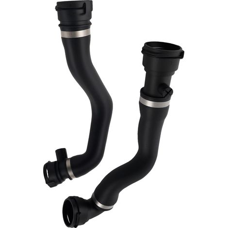 Ensemble de tuyaux de liquide de refroidissement de radiateur, matériau EPDM, longueur 26,7 cm, largeur 20 cm, hauteur 17,4 cm, poids 0,9 kg (1/5)
