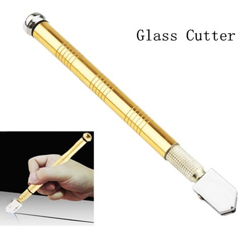 Coupe-verre professionnel, stylo de coupe tranchant, outil de coupe (1/4)