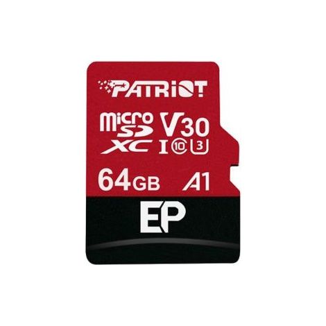 Carte mémoire Patriot Memory PEF64GEP31MCX 64 Go MicroSDXC Classe 10 (1/5)