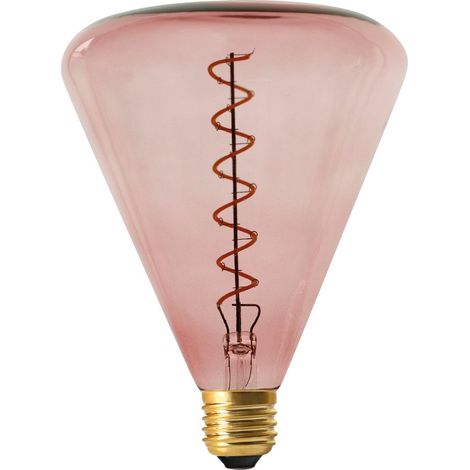 Ampoule LED E27 4W en Verre et Métal Design Décoratif pour Abat-jour Transparent Rouge - PANGIVO (1/5)