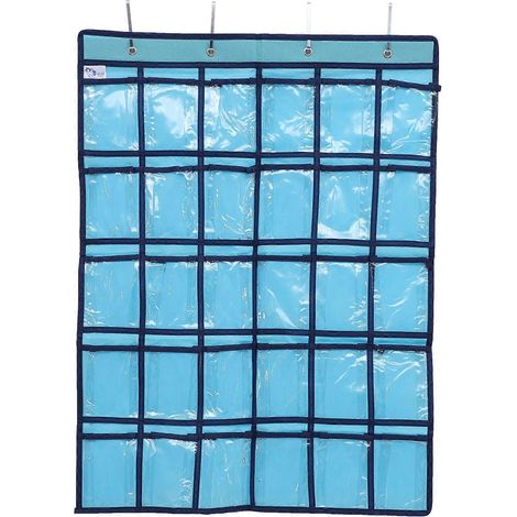 Support pour calculatrice, support pour téléphone portable, tableau de poche, organisateur mural/de porte (1/5)