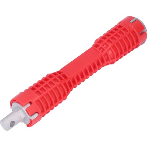 Clé à tuyau réglable pour réparation de plomberie et installation de robinetterie (1/5)