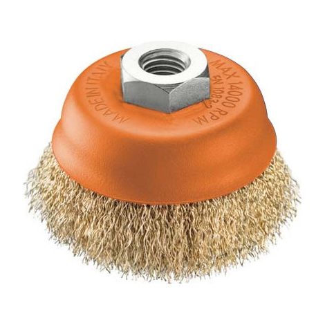 Cepillo de acero para amoladora