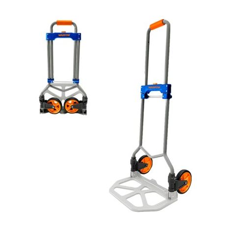 Carrello pieghevole WADFOW da 60 kg, in acciaio resistente, design compatto e facile da riporre (1/3)
