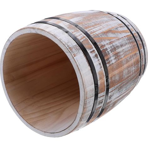 Porte-Baguettes en Bois Forme Tonneau 185 X 145 X 145 CM Organisateur Ustensiles Cuisine Boîte de Rangement pour Baguettes et Fourchettes Panier de Rangement Pratique pour (1/5)