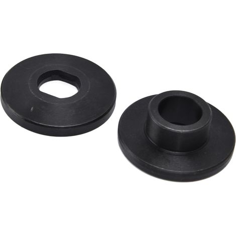 1 paire de lames de scie à éclisses en aluminium, accessoires pour outils électriques, plaque de pression, noir