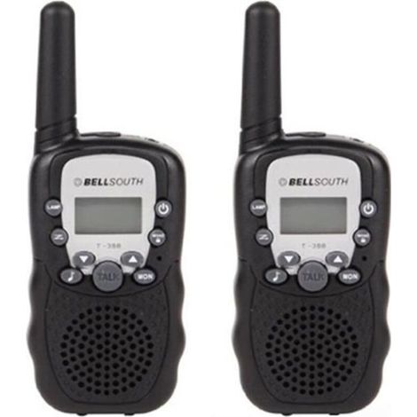 Talkie Walkie 22 Canaux Avec Ecran LCD Portée 3 à 5 km Pour Les Enfants / BEBE NOIR (1/3)