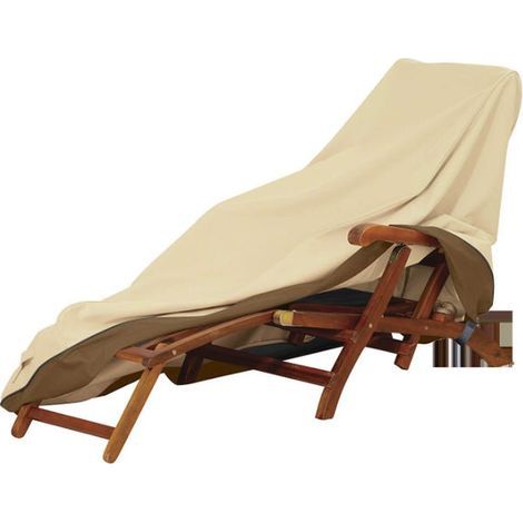 Sun lounger cover, protective cover for garden balcony chair, beach chair cover, 1949084cm (1/5)