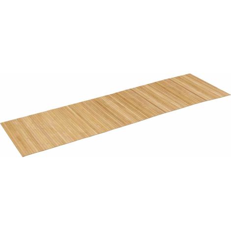 WOHNDIRECT tapis de bain SALZBURG - 1 pièce 50x180 cm, nature