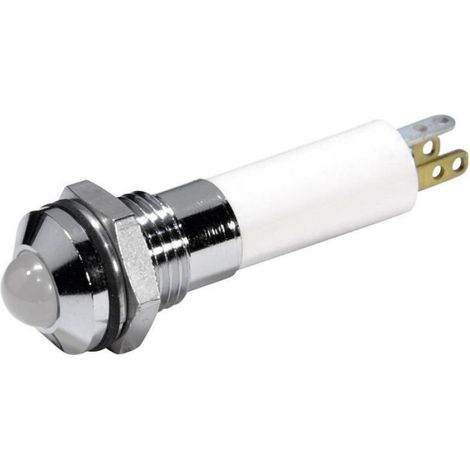 Voyant LED - Multicolore Rouge Vert Jaune - 12 V DC - 20 mA - Pour Signalisation Industrielle - 1 Pièce (1/2)