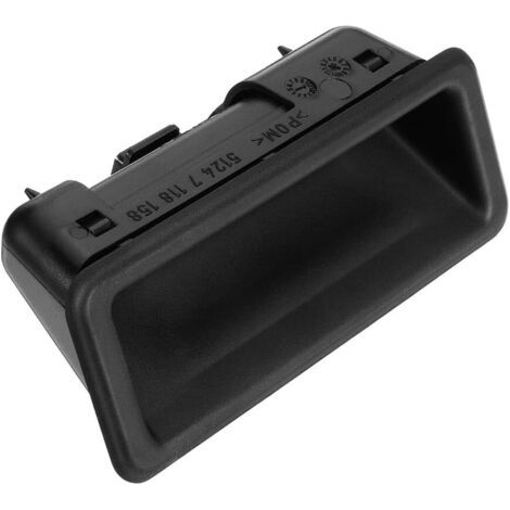 Bouton-poussoir de déverrouillage du couvercle de hayon 51247118158 pour E88 E82 E90 E91 E92 E93 E60 E61 X1 X5 X6 – Bouton d'ouverture de poignée de hayon de haute qualité (1/5)
