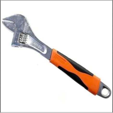 CHIAVE INGLESE RULLINO MULTIFUNZIONE 250MM REGOLABILE MANICO ANTISCIVOLO 10" 775