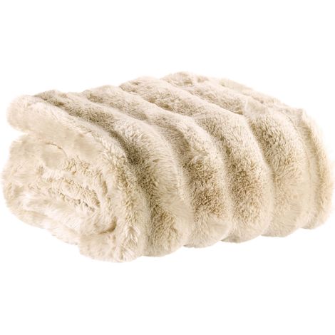 VIVARAISE - Édredon Astrid Vivaraise - 100% Polyester, Naturel, 85 x 200 cm (1/4)