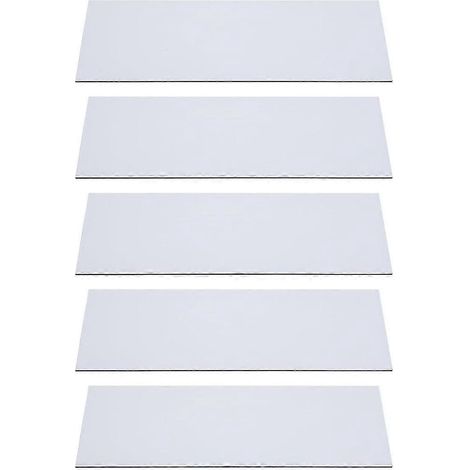 Lot de 5 grilles d'aération magnétiques, 14 x 30,5 cm, pour grilles d'aération au sol, murales ou au plafond, pour camping-cars, etc. (1/5)