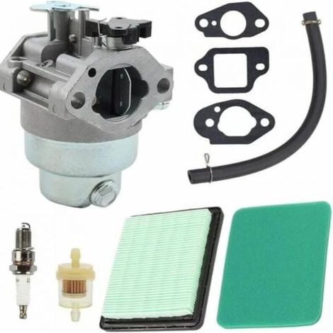 INHHUB Honda 160 Vergaser-Kit (Vergaser, Dichtungen, Luftfilter, Kraftstoffleitung) für GCV160A GCV160LA GCV160LE HRB216 HRR216 HRS216 HRT216 HRZ216 Motoren Rasenmäher