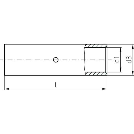 Intercable Stoßverbinder Reinnickel 0,5-1 qmm ICNI1V 25 Stk