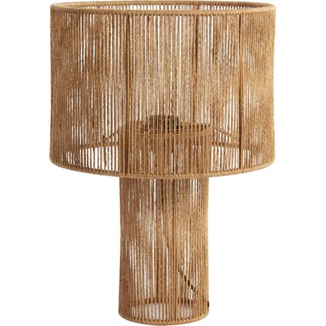 Light & Living - lampada da tavolo - Lavatera - naturale - juta -